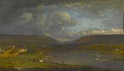 George Inness On the Delaware River USA oil painting artist